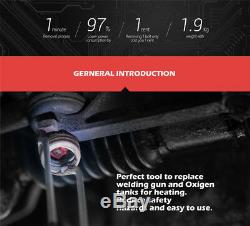 110V Magnetic Heat Gun Flameless Hot Induction Heater Kit Car Bolt Nuts Melting