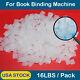 16lbs For Book Binding Machine Binder Supplies Hot Melt Glue Pellets Stick Tools