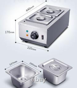 220V 2-Tanks Commercial Chocolate Melting Machine Electric Hot Chocolate Melter