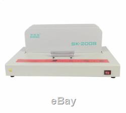 220V Hot-melt binding machine Electric Book Binder for A4 A5 A6 1-38mm SK-2008