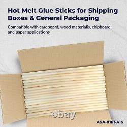 25 lbs 1/2 X 15 Hot Melt Glue Sticks. Good for General Packaging, Woodworking