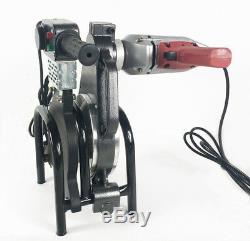 2.48-7.87inch 4 Clamps Pipe Fusion Welder PE HDPE PP Piping Hot Melt Engine Melt