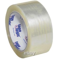 2 x 55 yds. Clear Tape Logic #1000 Economy Hot Melt Tape 3 Mil 60 Pieces