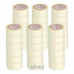 36 Rolls Clear Packing Hotmelt Packaging Tape 2 x 55 Yards (165 ft) 2.83 Mil