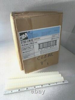 3M Hot Melt Adhesive 3792 LM Q Clear 5/8 x 8 11 pound box (only fit 3M guns)