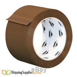 3 x 2.5 Mil x 110 Yards Brown/Tan Hotmelt Packing Tapes 48 Rolls Free Shipping