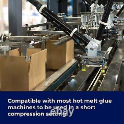 40 lbs Freezer-Grade Hot Melt for the Extreme Environment in Carton Sealing