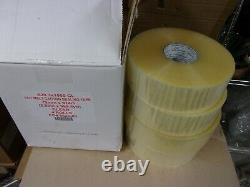 4 Rolls Hotmelt Machine Packaging Carton Box Shipping Tape 3 x 1000 Yds Sealing
