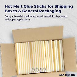 5/8 X 10 Hot Melt Glue Sticks. Fast Set. Good for General Packaging, Woodworki