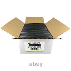 739R10CBlack High Strength Wood Hot Melt Glue Sticks 7/16 x 10 25 Lb Box