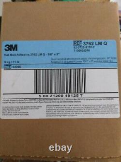 8 3MT 3762 Hot-Melt Glue Sticks 11 Lb. /Case