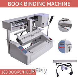 A4 Book Binding Machine Hot Melt Glue Book Paper Binder Puncher Perfect Wireless
