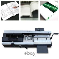A4 Book Binding Machine Hot Melt Glue WD-40A Book Paper Binder Wireless 110V