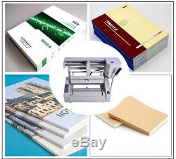 A4 Book Binding Machine Melt Glue Book Paper Binder Puncher USA Stock Hot