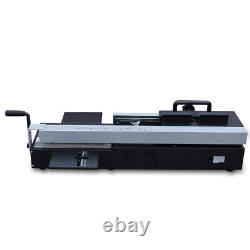 A4 Hot Melt Binding Machine Desktop Glue Book Paper Binder 0-320mm 1200W 110V