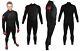 All Sizes Full Winter Steamer 4/3 Surf Backzip Wetsuit Gbs Hot Melt Taped Seams