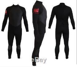 ALL SIZES Full winter steamer 4/3 surf backzip wetsuit GBS hot melt taped seams
