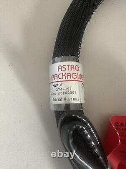 Astro RTD Sensor Type Hot Melt Replacement Hose 4 Feet New, Open Box
