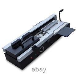 Book Binding Machine Desktop Hot Melt A4 Paper Plastic Gluing Binder 0-320mm