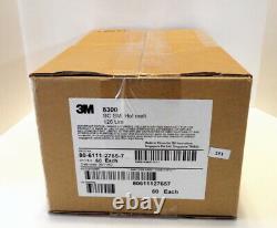 Box of 60 3M Corning 8300 Single Mode SC Hot Melt Fiber Optic Connector, White