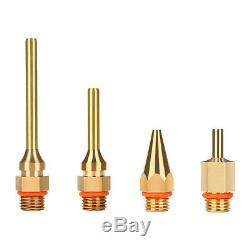 DEKO 4PCS Copper Nozzle Replacement Nozzle for Hot Melt Glue Gun