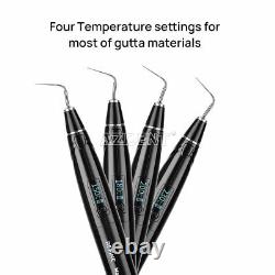 Dental Wireless Endo Obturation System Hot Melting Filling Gun Heated Pen Black