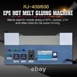 EPE Hot Melt Glue Machine Glue Coating Glue Dispenser Evenly Fast 15.7in Width