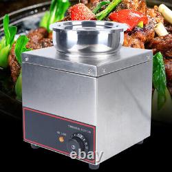 Electric Sauce Hot Fudge Warmer Stainless Steel Cheese Chocolate Melting Machine