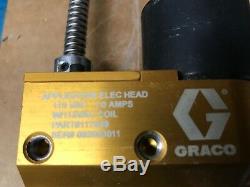 Graco EG Hot Melt Elec Applicator With Extrusion Nozzle 115vac Amp Part #117849