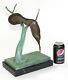Hand Made Dali Melting Clock Tribute Bronze Sculpture Abstract Hot Cast Figure