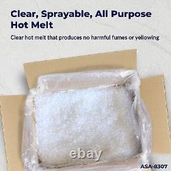 Hot Melt GlueClear All Purpose Hot Melt Glue Pallets. Long Open time-40 lbs