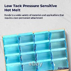 Low Tack Pressure Sensitive Hot Melt. Bonds to Wide Variety of Materials-35 lbs