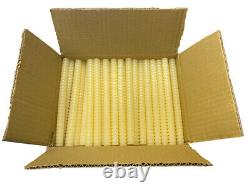 Low Temp Hot Melt, Light Amber, 5/8 in x 8 in Notched Glue Stick, 11 lbs/case