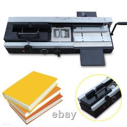 Manual A4 Desktop Hot Melt Binding Machine Glue Book Paper Binder Machine US NEW