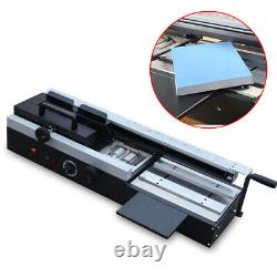 Manual Hot Melt Glue Book Binding Machine Desktop Plastic Binding 10-400 Pages