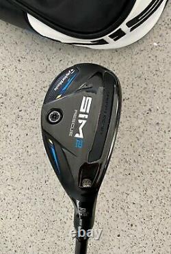 NEW TaylorMade TOUR ISSUE SiM2 19.5° 3 Rescue- Recoil Proto Hy 85F5 Hot Melt
