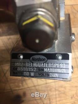 NORDSON HOTMELT GLUE GUN MB2-BELOAIAILBSPF93 With Nozzle
