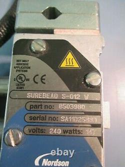 NORDSON Surebead Hot Melt Gun 8503980 S-012 W SA11D25883