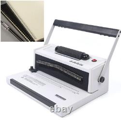 New 4 In 1 Hot Melt Glue Binder Perfect Binding Machine A4 Size 110v T