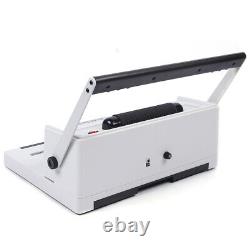 New 4 In 1 Hot Melt Glue Binder Perfect Binding Machine A4 Size 110v T