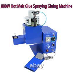 New Adhesive Injecting Dispenser Hot Melt Glue Spraying Gluing Machine 220V