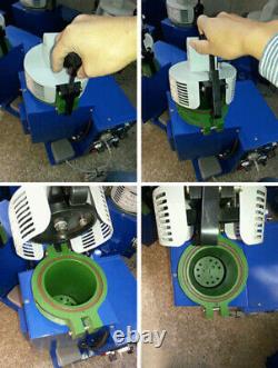 New Adhesive Injecting Dispenser Hot Melt Glue Spraying Gluing Machine 220V