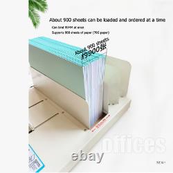 New Business Electric Hot Melt Glue Binder 95MM Book Binding Machine A4 A5 A3 B5