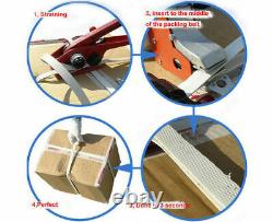 New Electric Manual Hot-melting Strapping Tool Carton Strapping Packing Machine