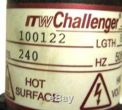 New Itw Synatec 100122 Hot Melt Glue Hose 8 Ft 240 Vac Ch90745 A
