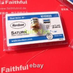 New Nordson 1015928 Dual Bead 30° 0.71mm Nozzle For Hot Melt Adhesive Machine