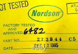 New Nordson 272944 C5 Automatic Hot Melt Hose Assembly Series II, 230VAC, 4