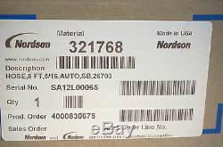 New Nordson 321768 Hot Melt Glue Hose 8