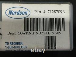 New Nordson Hot Melt Coating Nozzle Sc-05 Pn# 7128709a