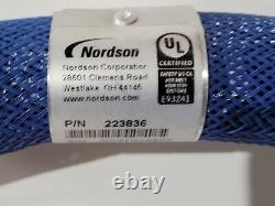 Nordson 5/16 x 20' Hot Melt Adhesive Hose Blue Series 223836 Genuine OEM